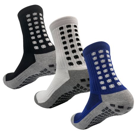 Soccer Sport Cushion Socks - 3 Pairs
