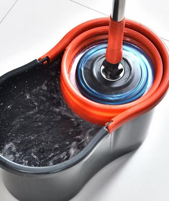 Spin Mop 360 Self Wringing Spinning Mop Washable Microfiber Mop Bucket Mop variant image 2