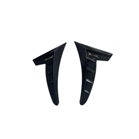 Sports-Inspired Air Flow Fender Grill Intake Vent Trim Sticker