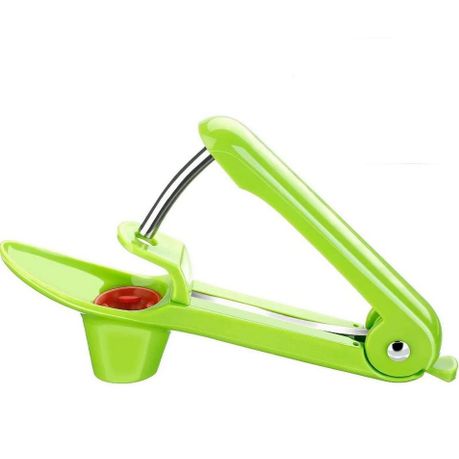 Stainless Steel ABS Cherry Pitters Olives Go Nuclear Device Tool - Green