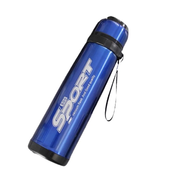 Stainless Steel Flask - 800ml - Blue