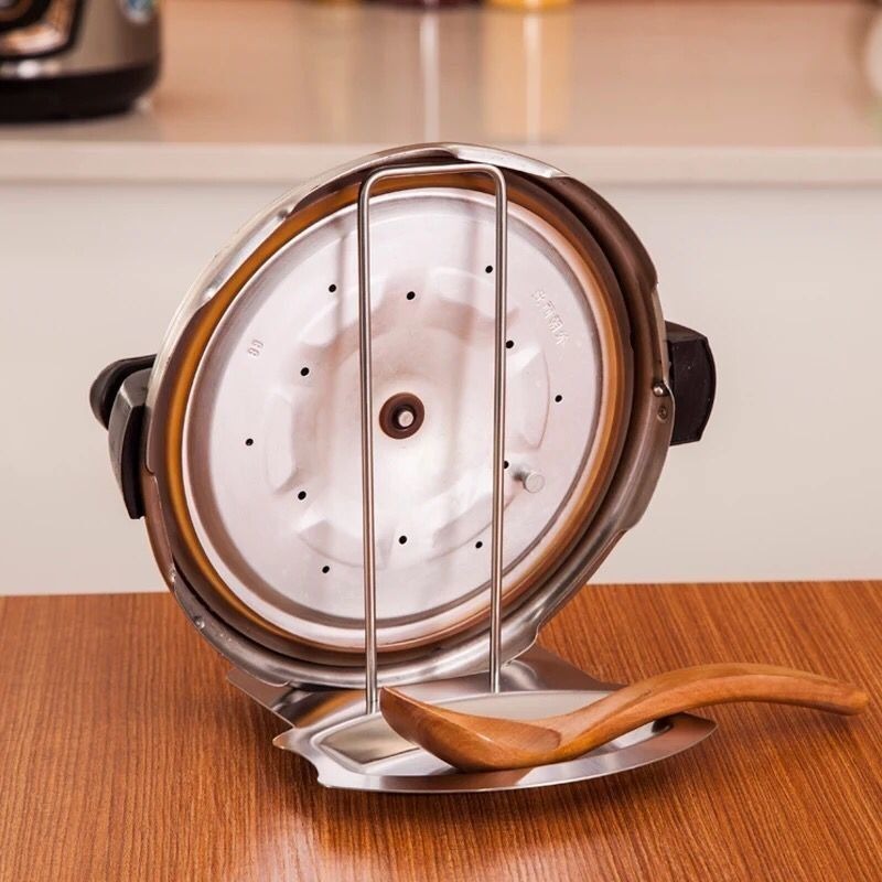 Stainless Steel Pot Lid & Pan Rack Stand variant image 3