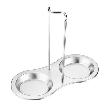 Stainless Steel Spoon Rest and Pot Lid Holder