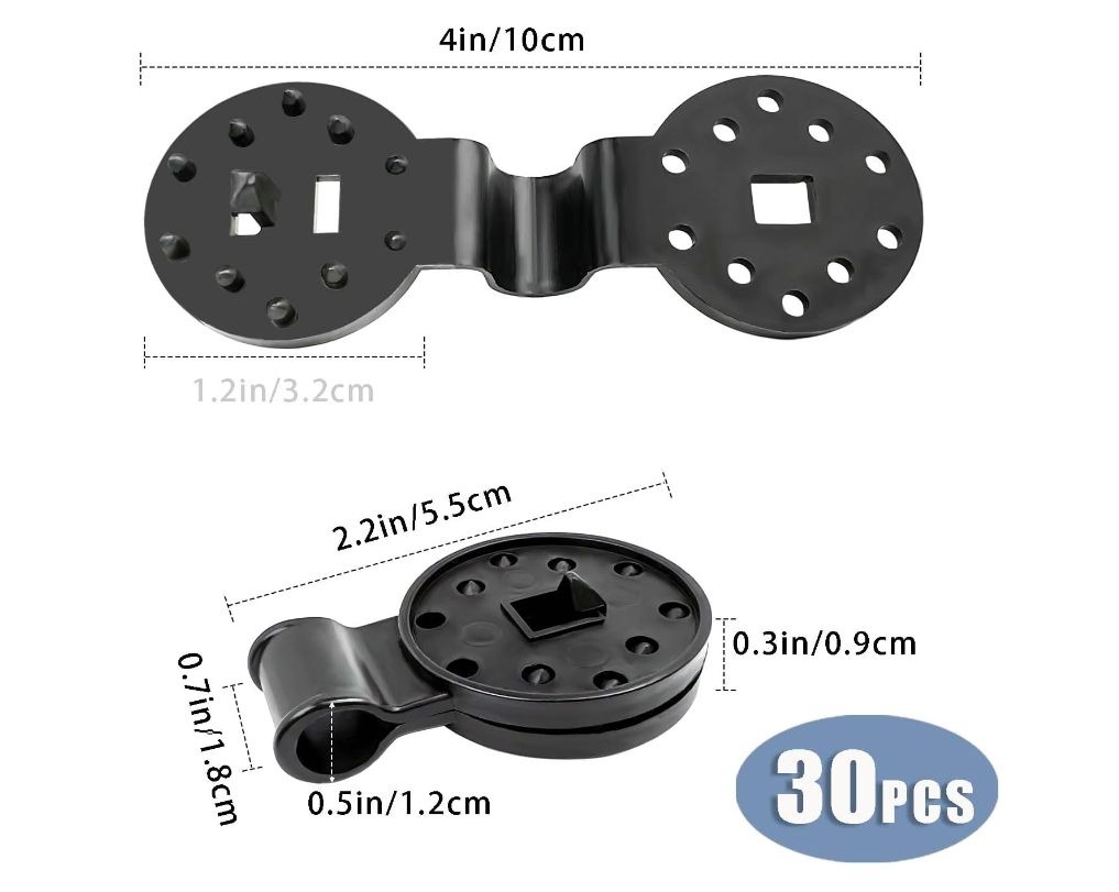 Sunshade Net Fixing Clips - 30-Pieces variant image 7