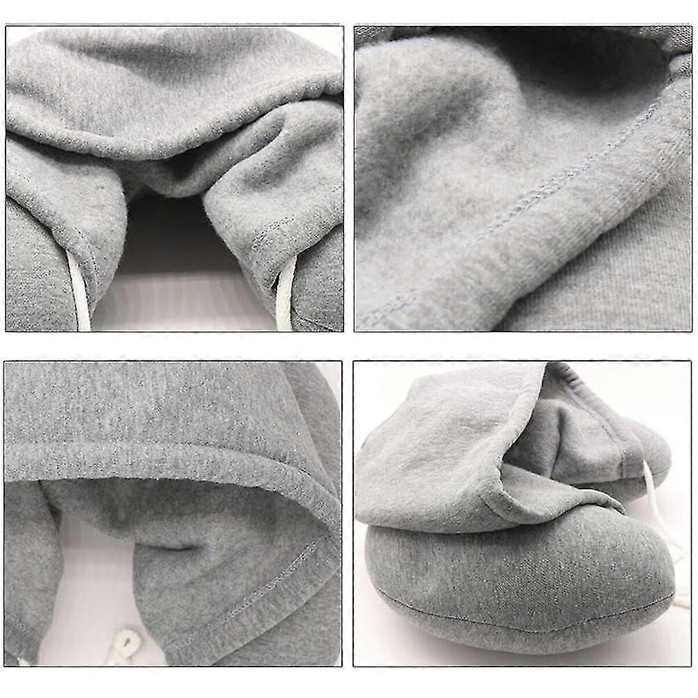 Travel Neck & Head Support Pillow - Grey variant image 2