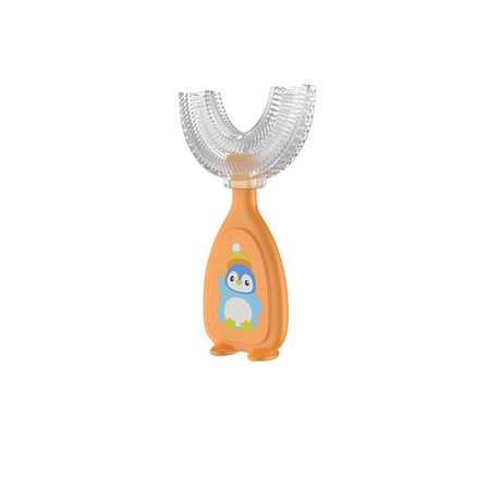 U-shaped kids Toothbrush - Orange