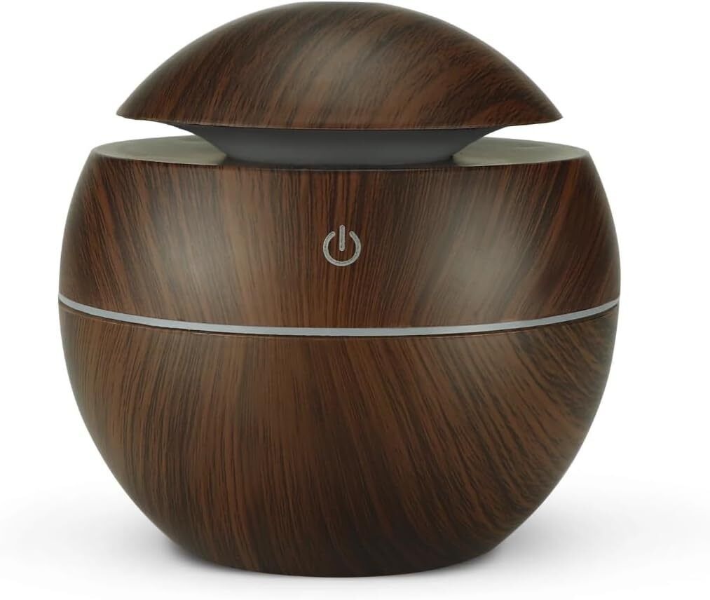 Ultrasonic Aroma Humidifier - Dark Brown