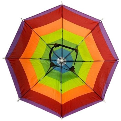 Umbrella Sunshade Foldable Hat with Elastic Band