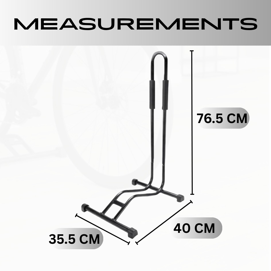 Universal Bicycle Floor Parking Stand Rack variant image 6