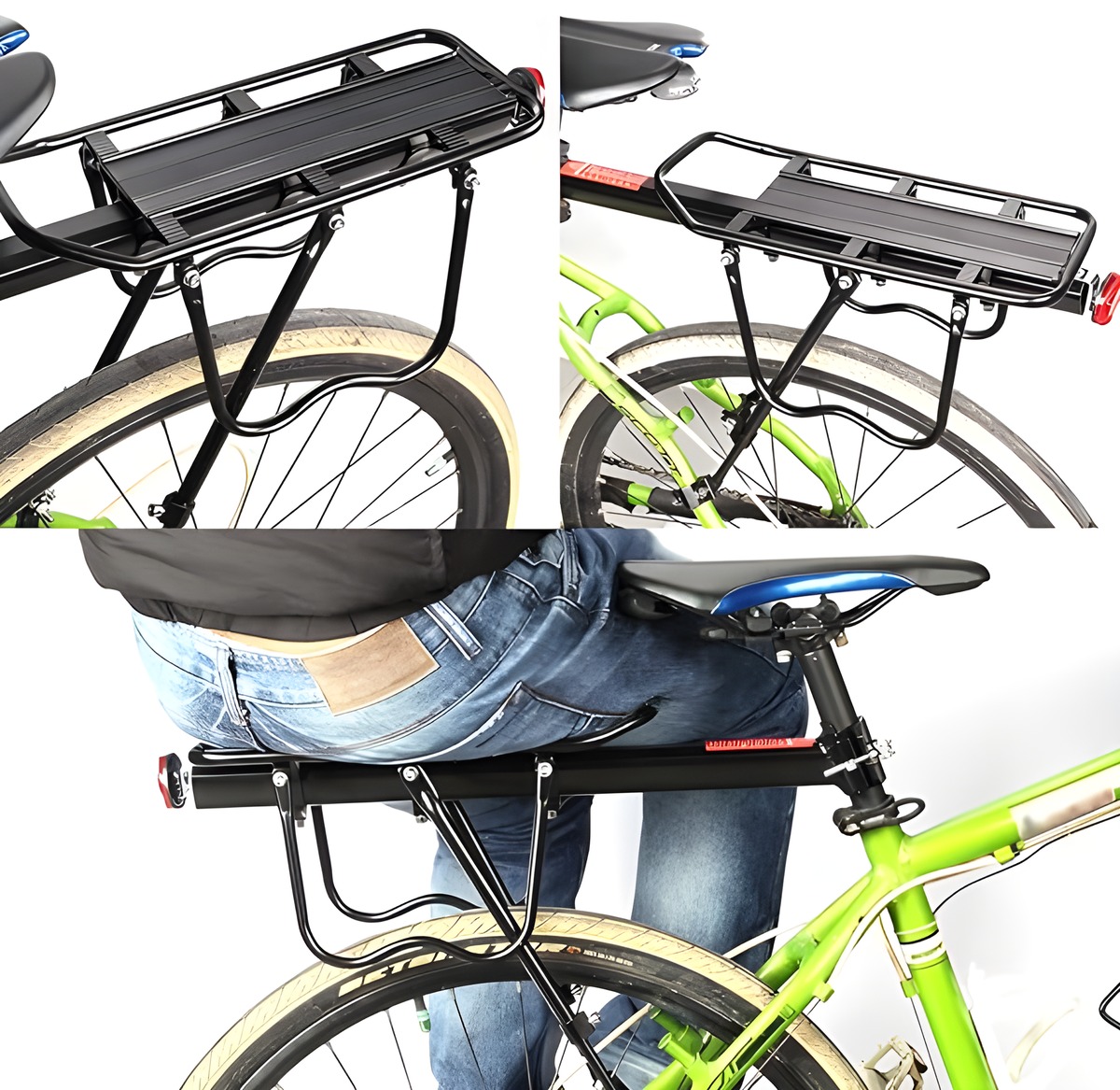 Universal Bicycle Rear Carrier Rack variant image 4