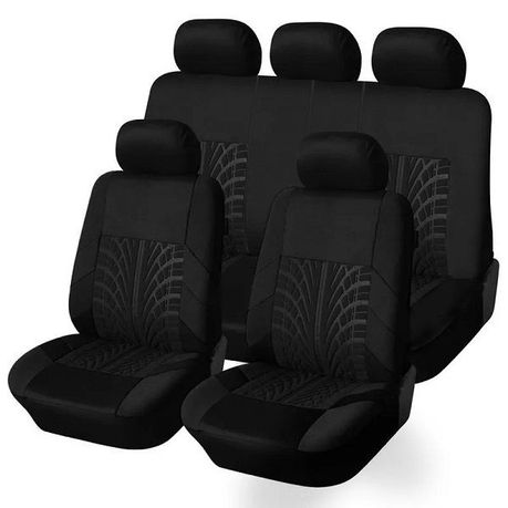 Universal Polyester Front and Rear Seat Cover Breathable Non-Slip Car Seat
