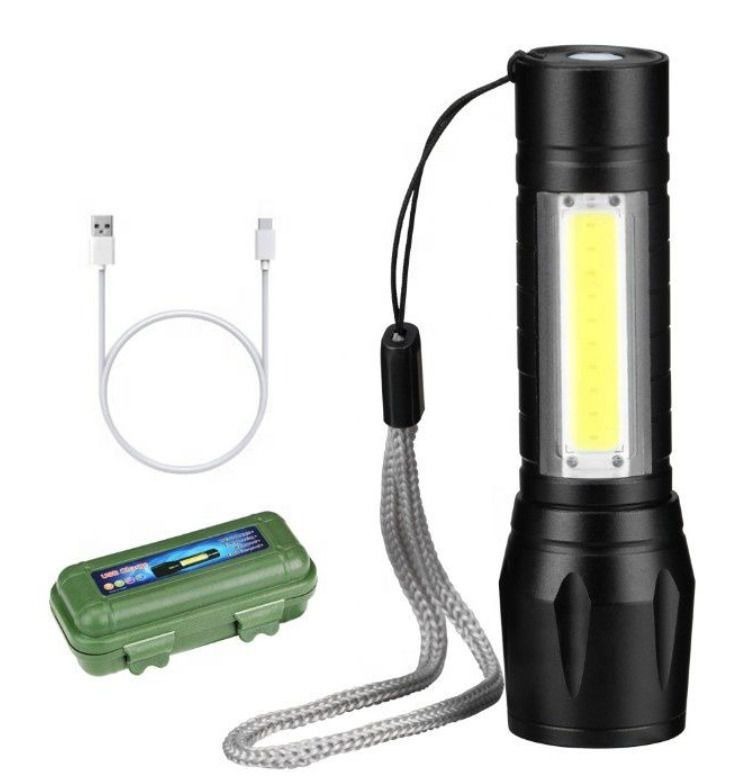 USB Rechargeable Mini Torch Flashlight variant image 3