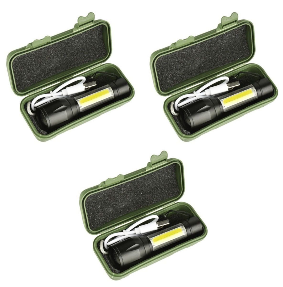 USB Rechargeable Mini Torch Flashlight variant image 4