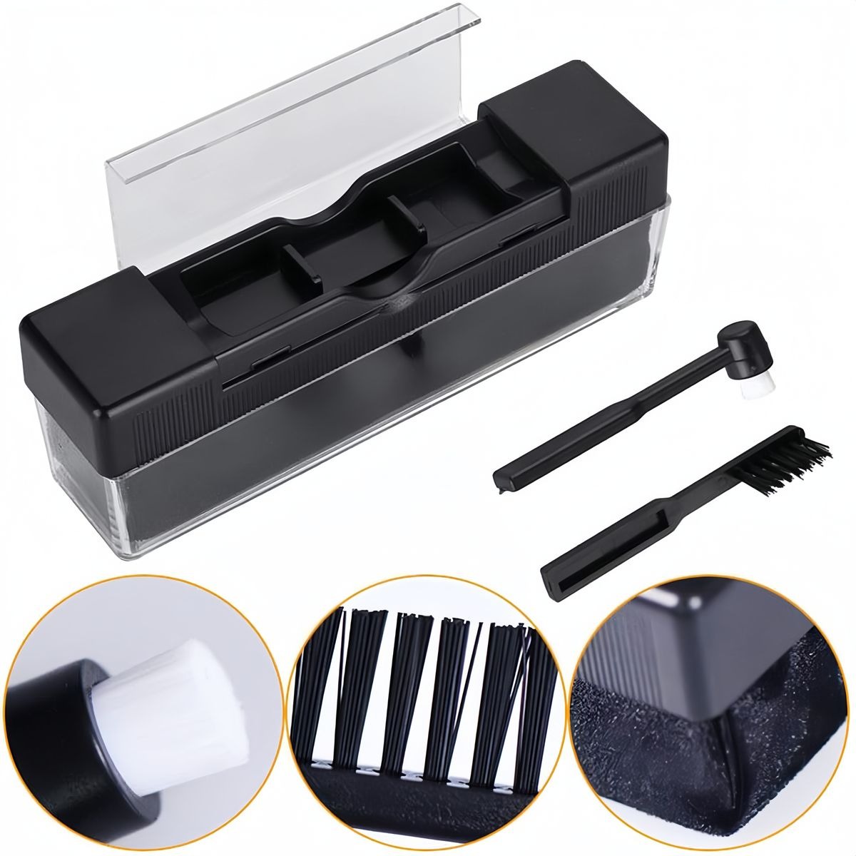Vinyl Record Cleaning Brush – Anti-Static Dust Remover variant image 2