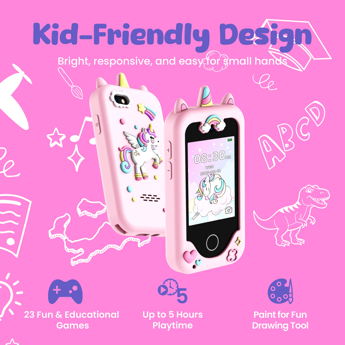 Volkano Kids Sparkie Learning and Entertainment Device - Dinosaur Sparkie variant image 5