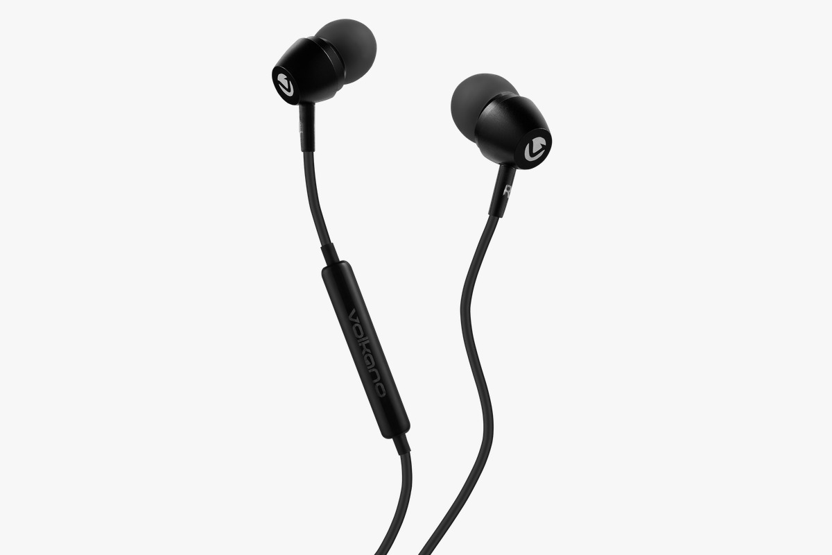 Volkano Prism 3 Series Type-C Earphones with Mic - Black variant image 2