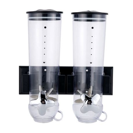 Wall Mount Transparent Cereal Storage Container