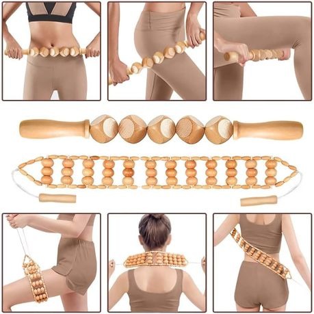 Wood Therapy Massage Set – 6 Piece Body Massager Kit variant image 2