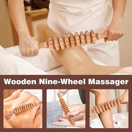 Wood Therapy Massage Set – 6 Piece Body Massager Kit variant image 3