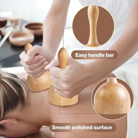Wood Therapy Massage Set – 6 Piece Body Massager Kit variant image 4