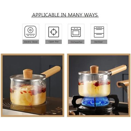 1.8L Glass Cooking Pot variant image 2