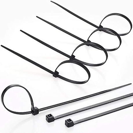 100 Pieces Reusable Zip Ties- 4 x 150mm variant image 2