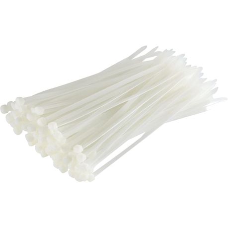 100 Pieces Reusable Zip Ties- 4 x 150mm variant image 3
