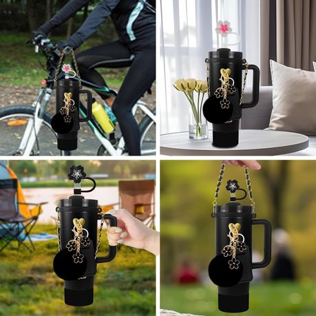 11 Piece Handle, Keychain Charms, Straw Topper Cover Cap for Stanley Cup variant image 3