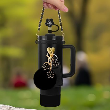 11 Piece Handle, Keychain Charms, Straw Topper Cover Cap for Stanley Cup variant image 5