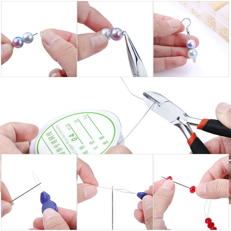 1321 Pieces Jewelry Making Supplies Kit variant image 2