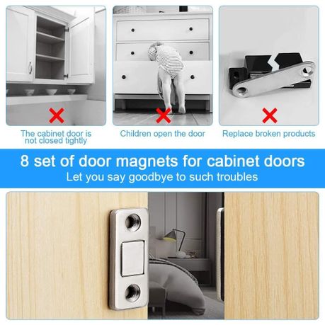 16 Piece Stainless Steel Door Catch for Cabinet variant image 3