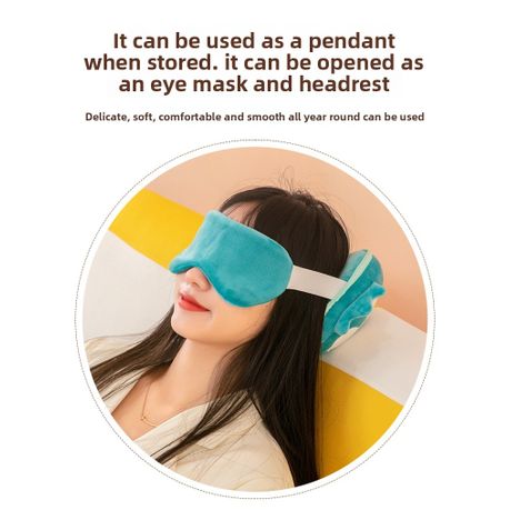 2 in 1 Neck Pillow with eye mask variant image 3