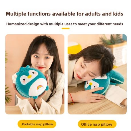 2 in 1 Neck Pillow with eye mask variant image 4
