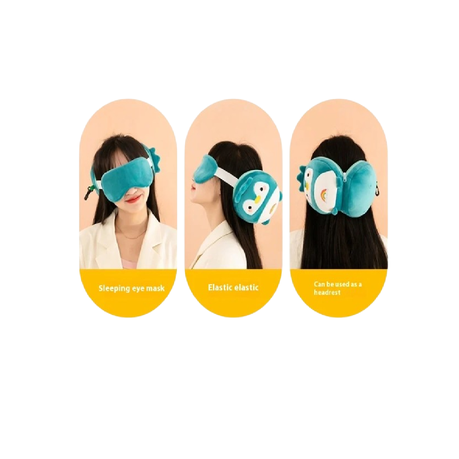 2 in 1 Neck Pillow with eye mask variant image 5