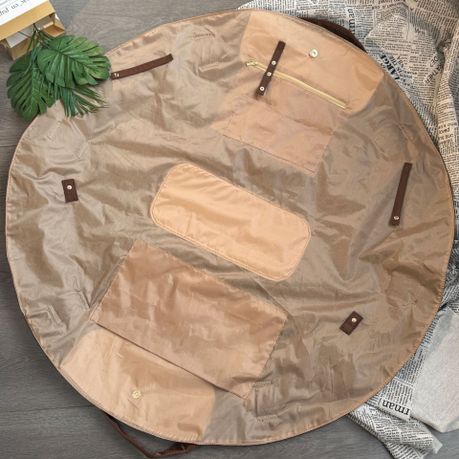 2 - in - 1 Portable Tote handbag Round Picnic Blanket variant image 5
