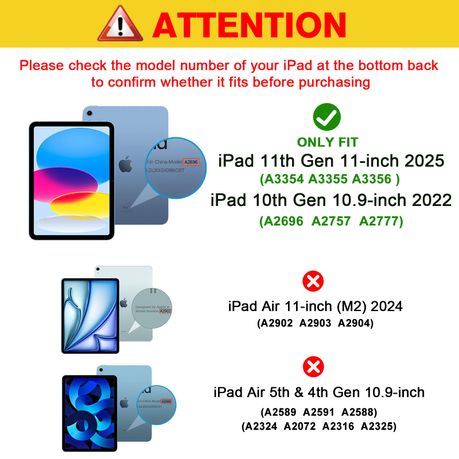 2-Pack Screen Protector Compatible With iPad A16 2025 11th Gen (11-inch) variant image 2