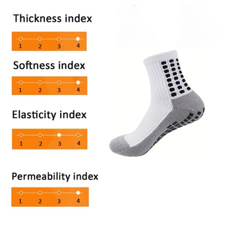 2 Pairs Of Football Socks - White variant image 2