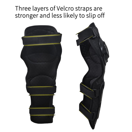 2 Piece Flexible Breathable Adjustable Motorcycle Kneepads variant image 3