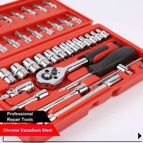 2 Sets of 46Piece 1/4-Inch Socket Set variant image 2