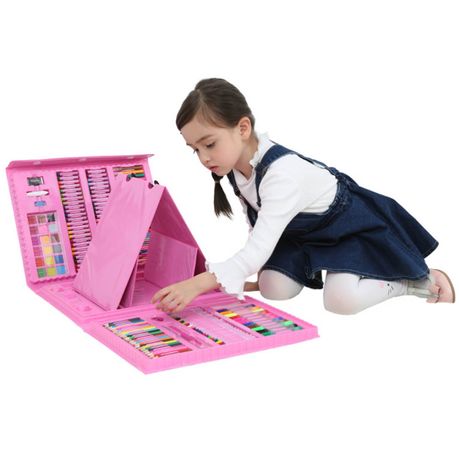 208 Piece Painting ArtBox Children's Art Set Ideal Educational Toys variant image 3