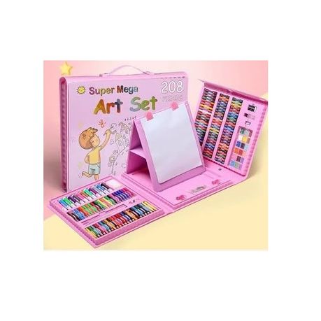 208 Piece Painting ArtBox Children's Art Set Ideal Educational Toys variant image 4