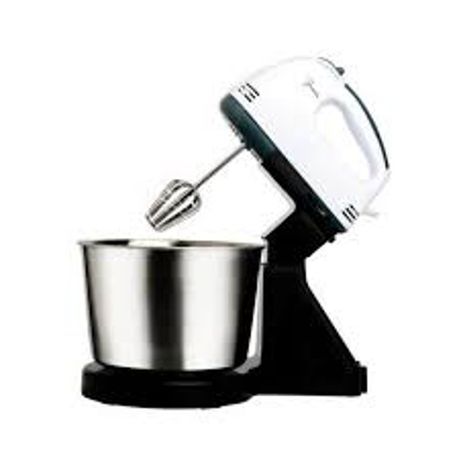 220W Scarlett 7 Speed Hand Mixer With Stainless Steel Bowl variant image 1
