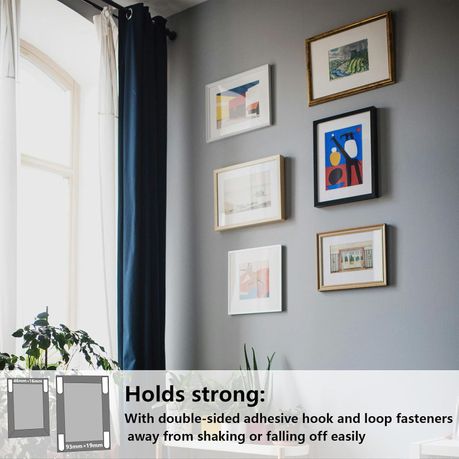 24 Piece Damage Free 19x92mm Picture Frame Hangers variant image 3