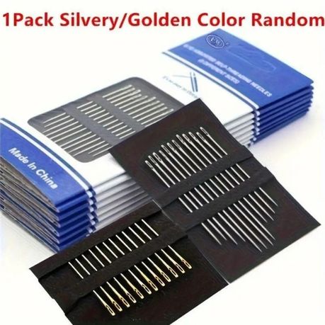 26 Pack Self Threading Sewing Needle Set variant image 2