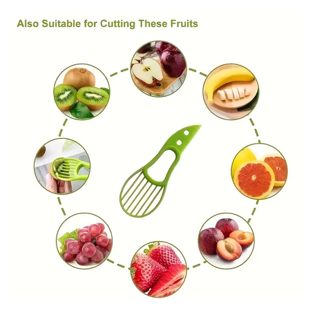 3 in 1 Avocado Slicer / Cutter variant image 5