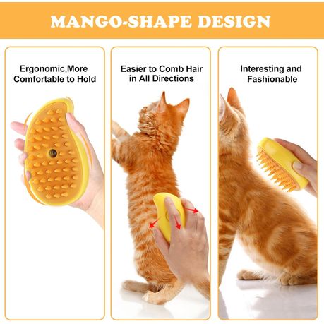 3 in 1 Steamy Water Pet Hair Removal Comb with Steamer variant image 11