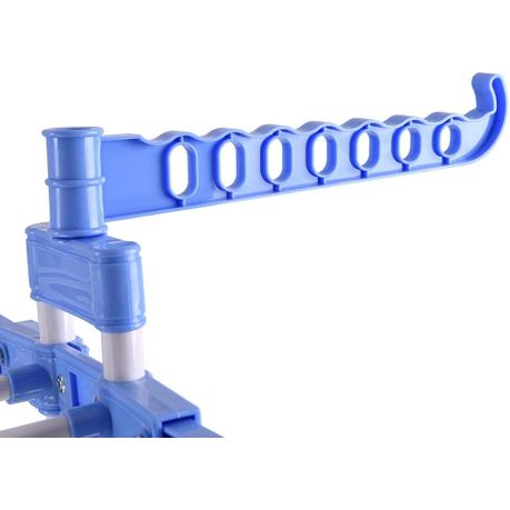 3-Layer Foldable Clothes Hanger With 4 Rolling Wheels variant image 7