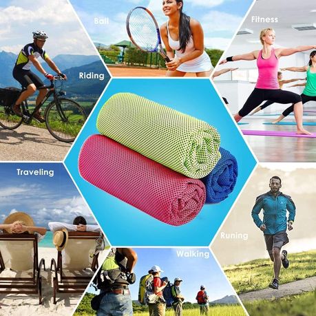 3 Pack Soft Breathable Cooling Towels variant image 5