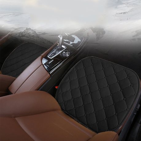 3 Pieces Seat Cushion Universal Front and Back Seat Covers Car - Velvet variant image 3