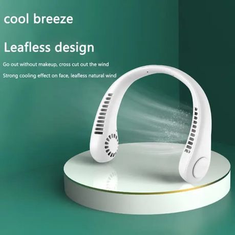 3 Speeds Rechargeable Portable Bladeless Neck Fan variant image 4